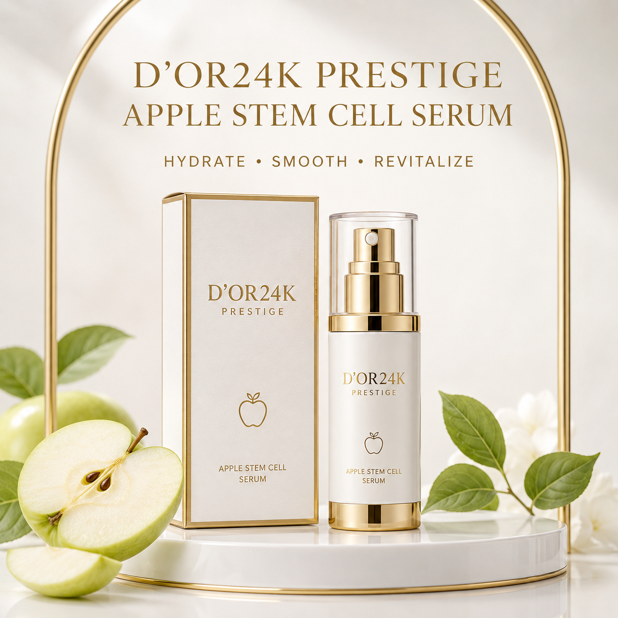 D'OR24K PRESTIGE APPLE STEM CELL SERUM