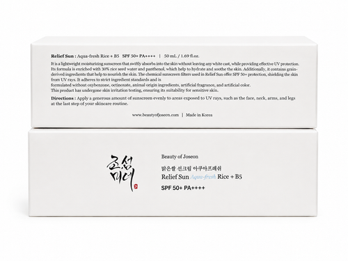 Beauty Of Joseon Relief Sun Aqua Fresh Rice t B5 SPA 50t PA